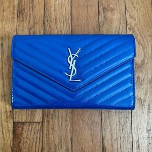 Saint Laurent Cassandre Matalassè Wallet on Chain